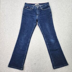 Tommy Hilfiger Jeans Women‎ 30x30 Straight Boyfriend Blue Denim High Rise